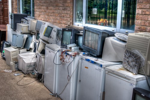 Homeowner enjoying their clean and organized garage