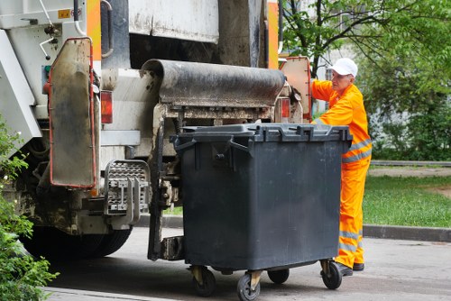 Dedicated Maidavale clearance team handling possessions